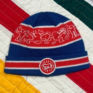 Alien Workshop Keith Haring Radiant Baby Beanie Blue Re